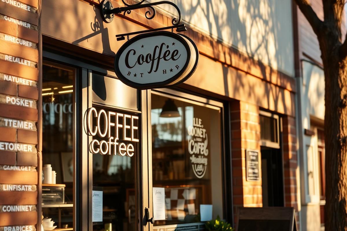 Local coffee shop