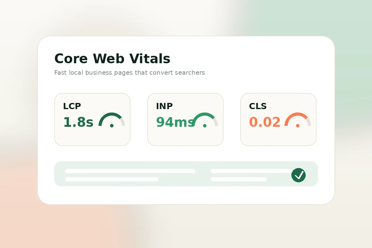 Core Web Vitals technical SEO feature image